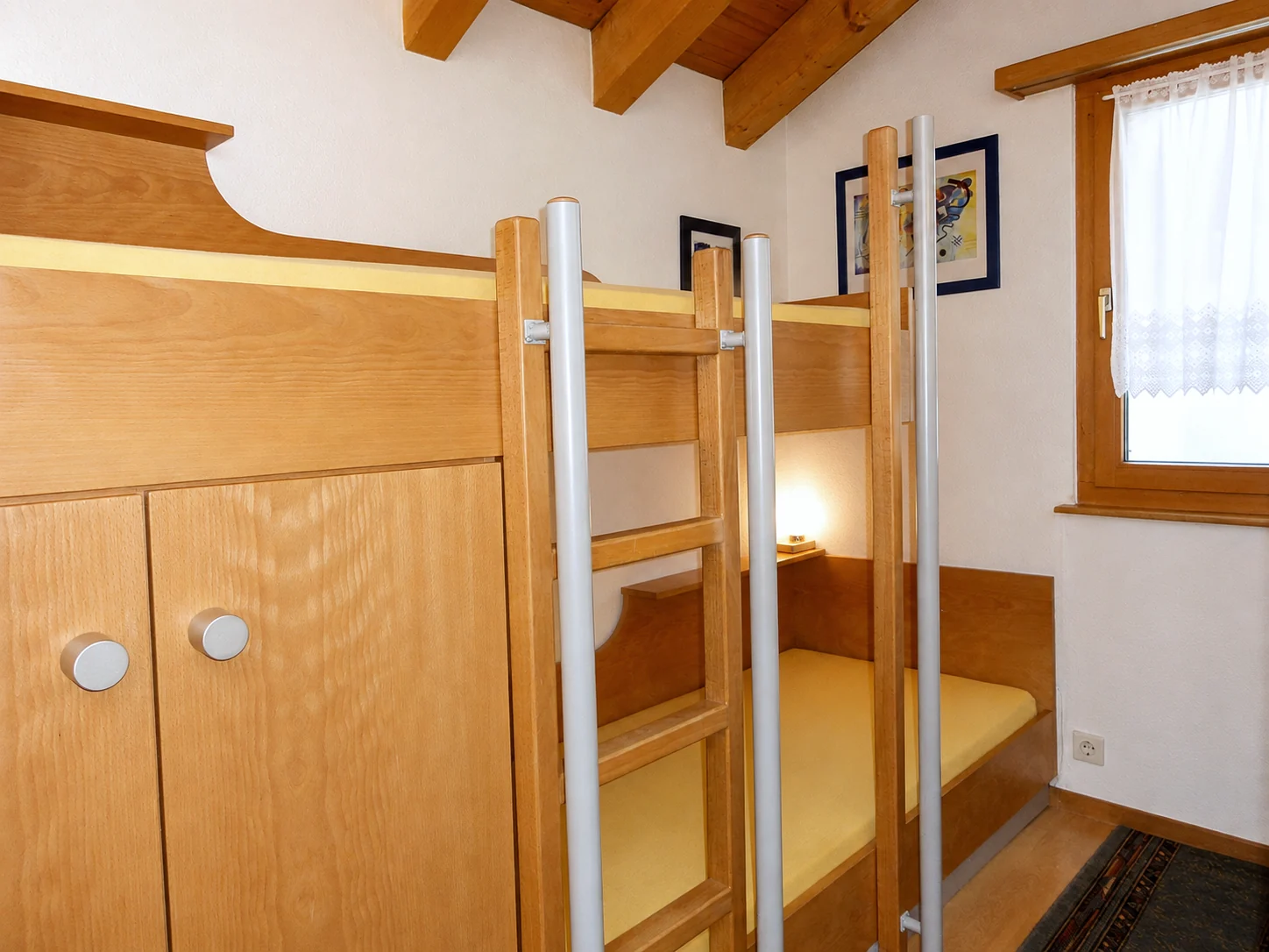Deuxième chambre de l’appartement sous les combles