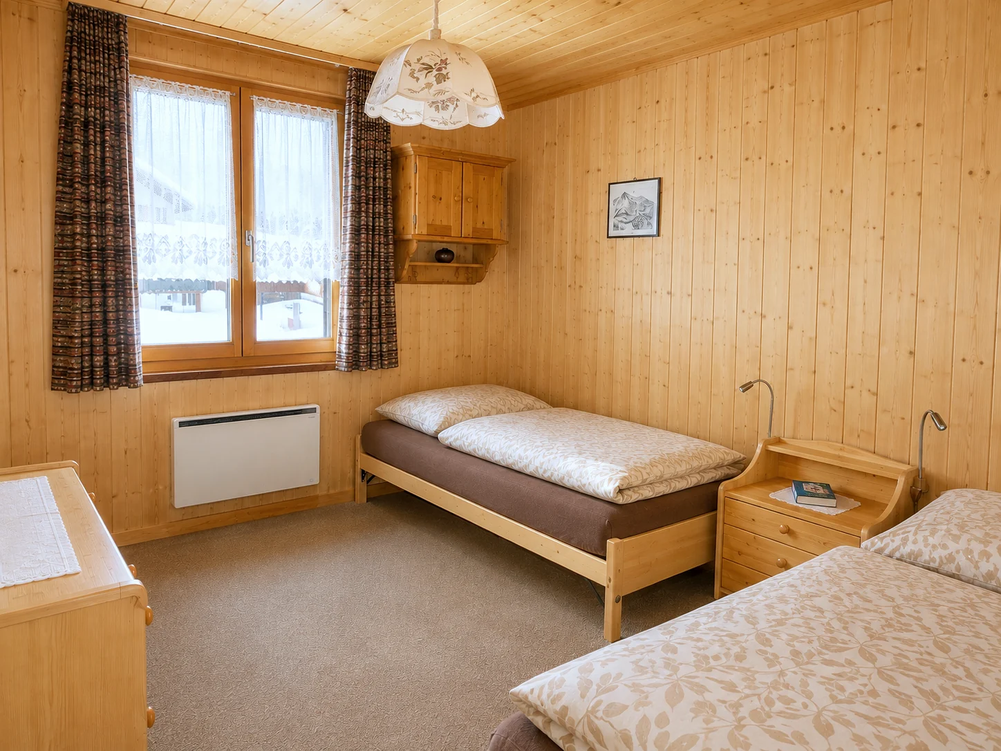 Chambre de l’appartement au 1er étage