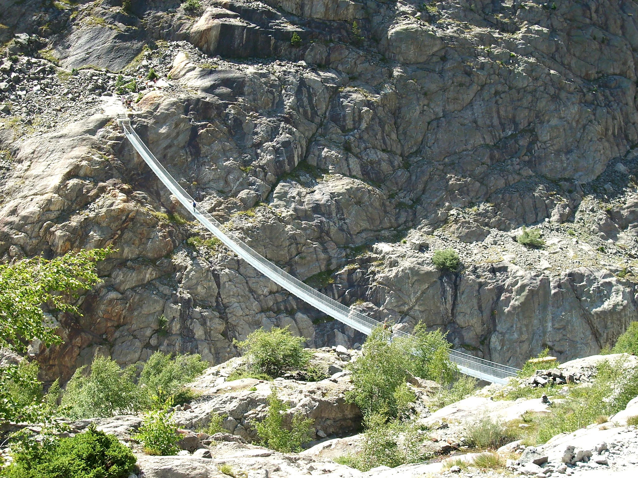Freizeit und Landschaft auf der Riederalp im Sommer