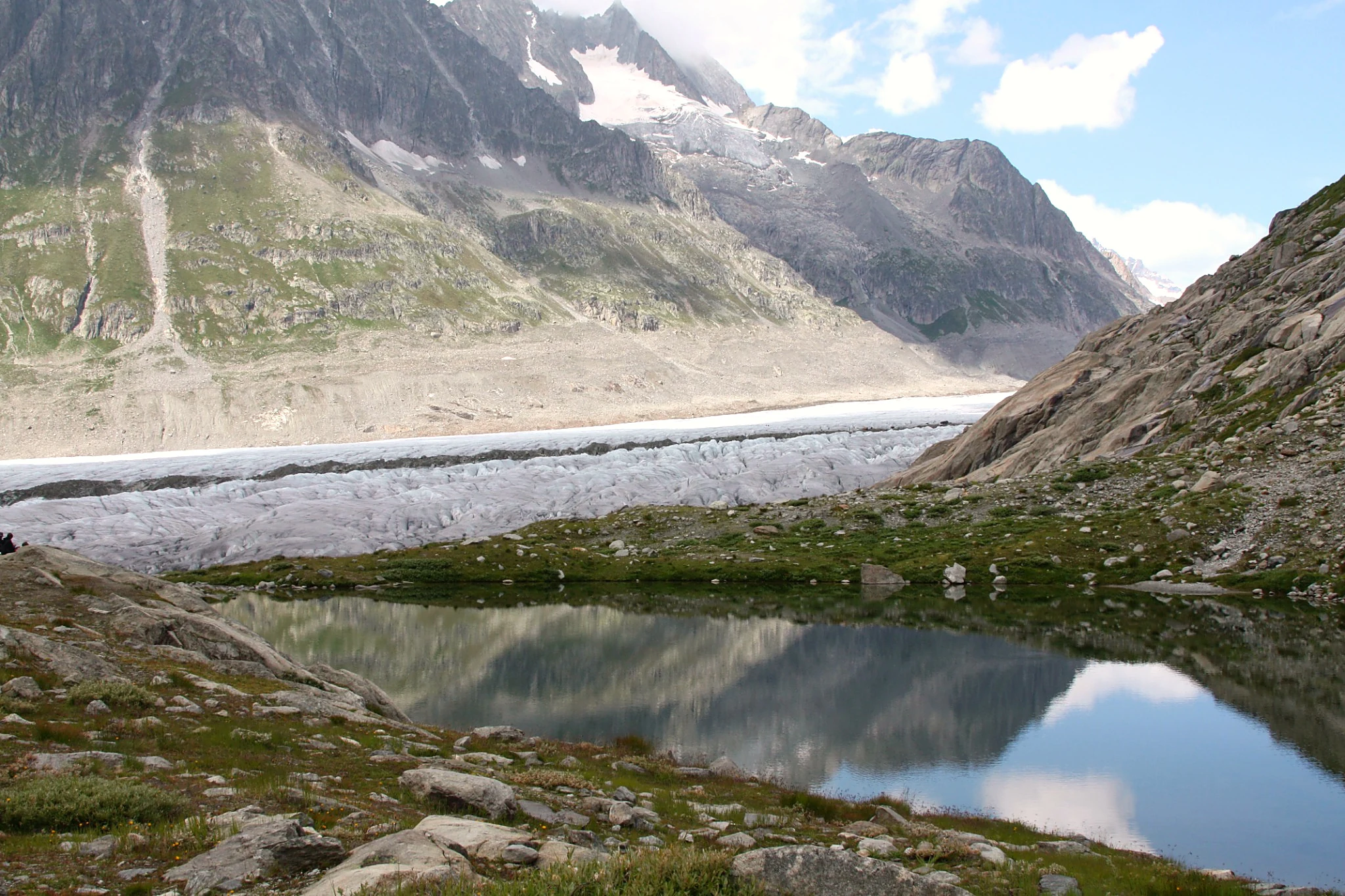 Activities and landscape in Riederalp in summer