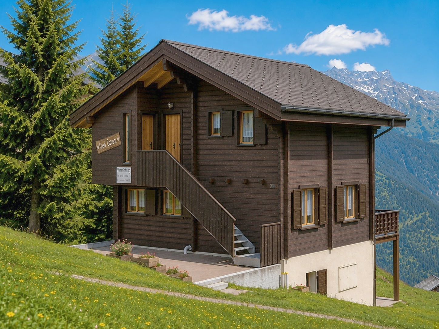 Casa Codasi und die Riederalp im Sommer